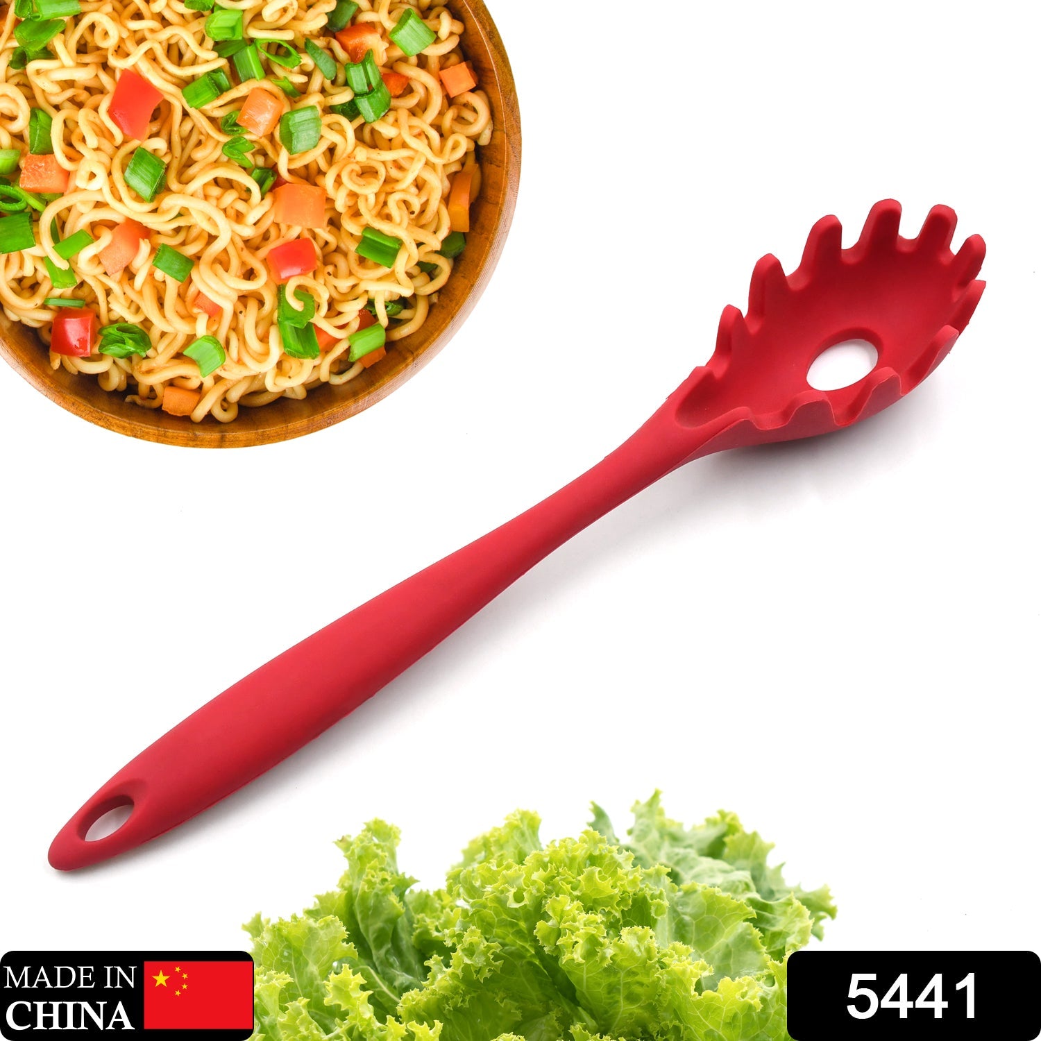 High-temp resistant silicone pasta strainer High-temp resistant silicone pasta strainer